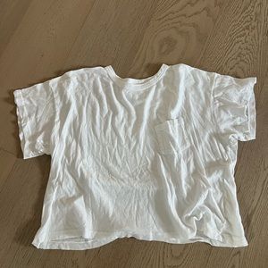 The Great boxy pocket cropped tshirt